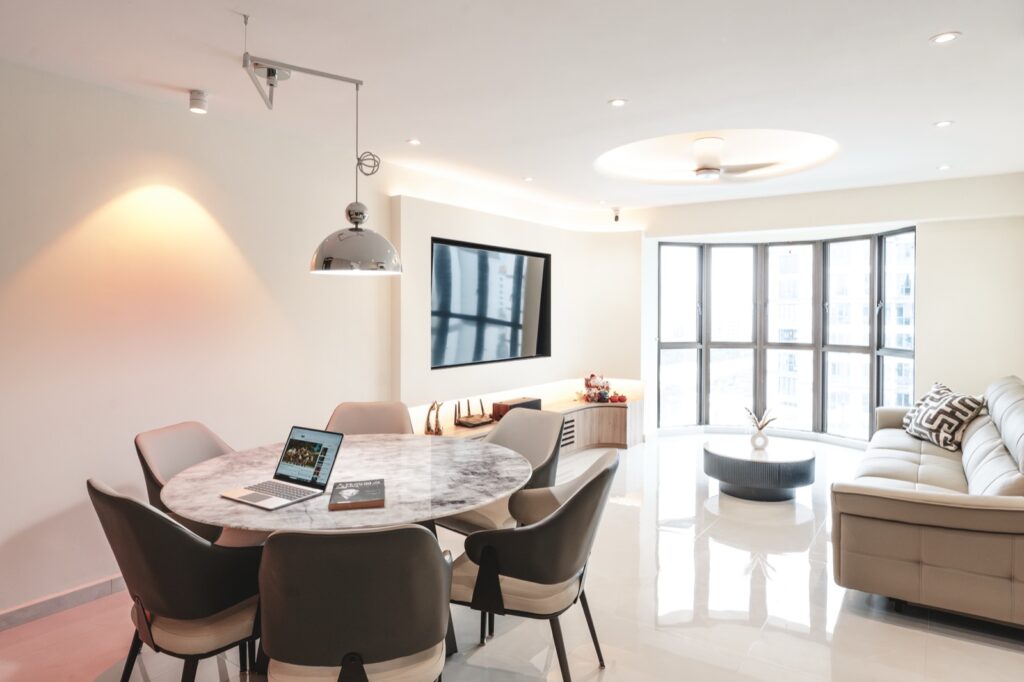 643 Choa Chu Kang Street 64 — HDB 4 Room interior design by Dots N Tots Singapore