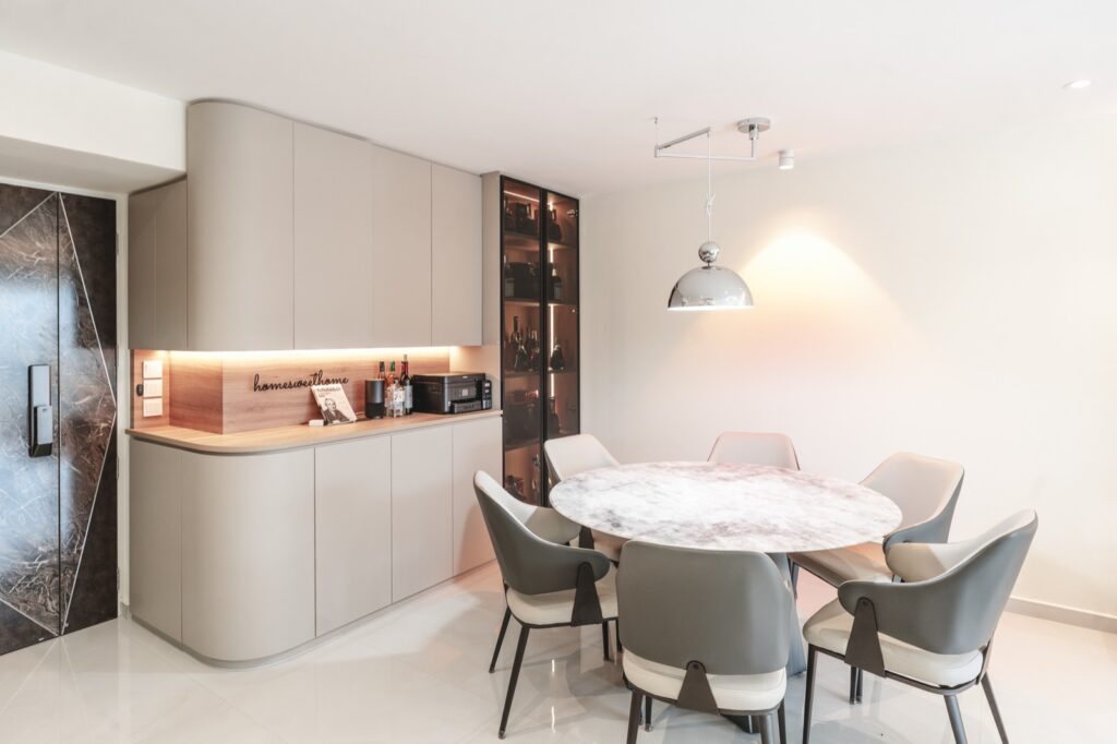 643 Choa Chu Kang Street 64 — HDB 4 Room interior design by Dots N Tots Singapore
