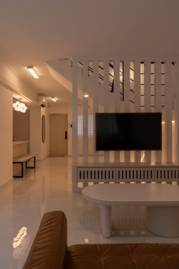 520 Serangoon North Ave 4 — Maisonette interior design by Dots N Tots Singapore