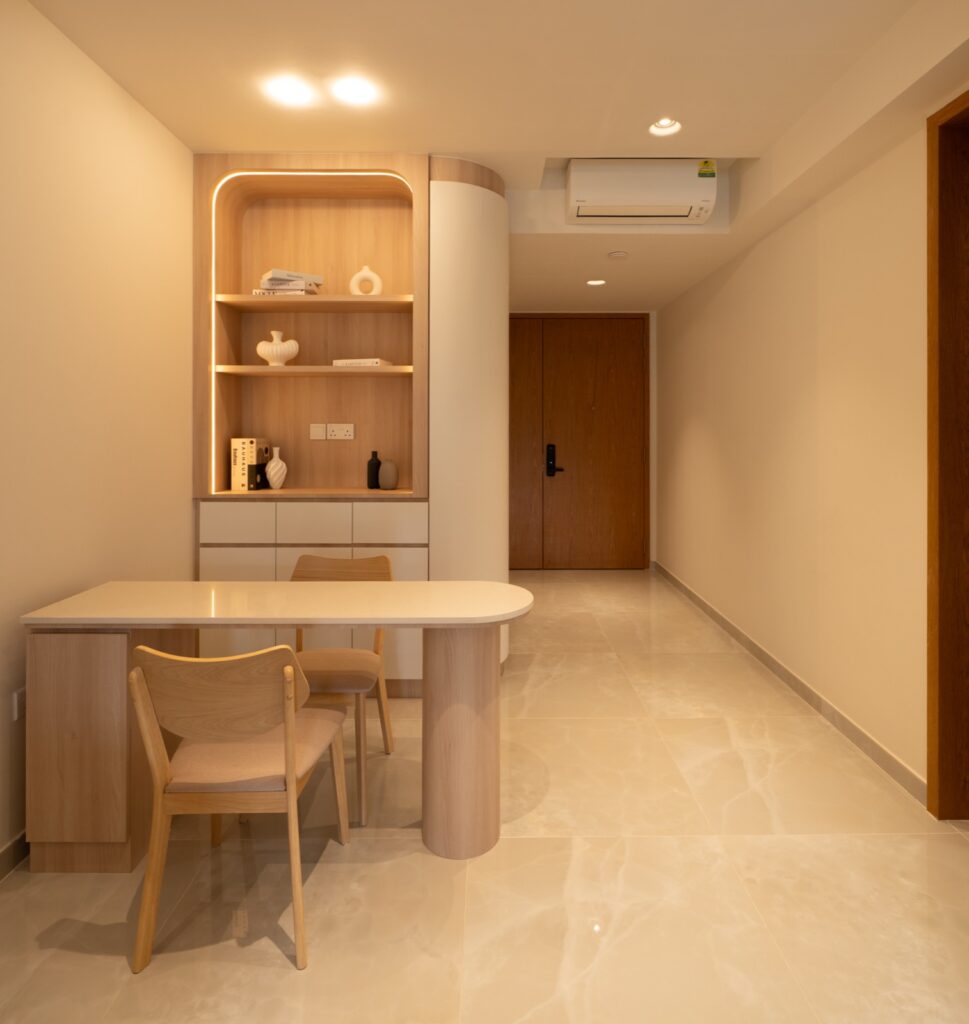 Penrose Condo — HDB 3 Room interior design by Dots N Tots Singapore