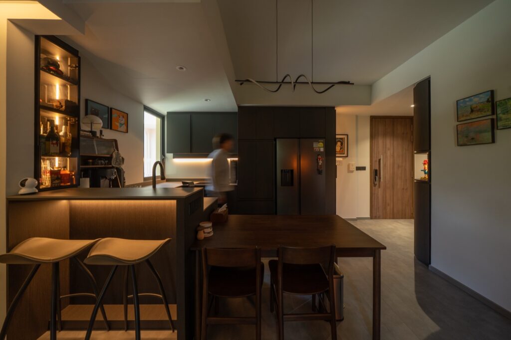 Palm Isles — HDB 4 Room interior design by Dots N Tots Singapore