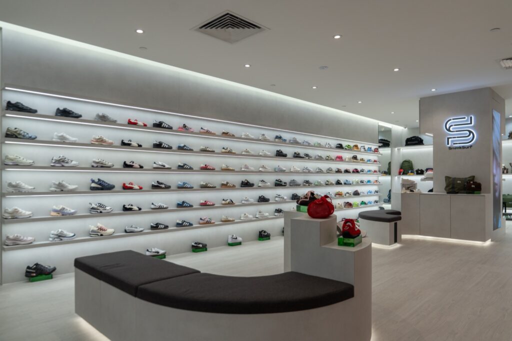 Sneaksurf @ Suntec Mall — Retail interior design by Dots N Tots Singapore
