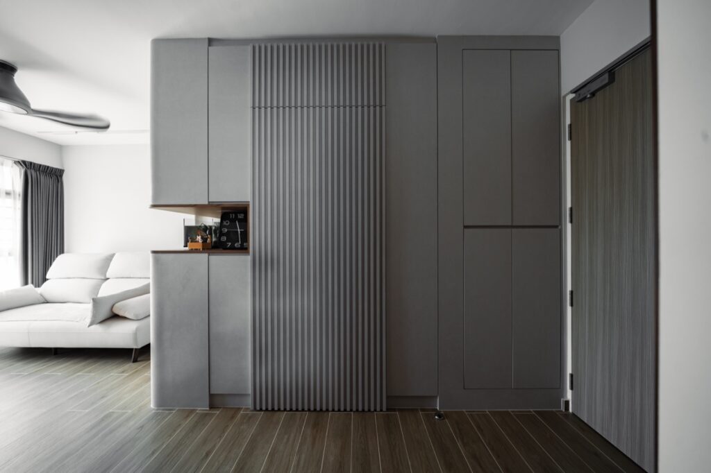 Tampines GreenOpal — HDB 4 Room interior design by Dots N Tots Singapore