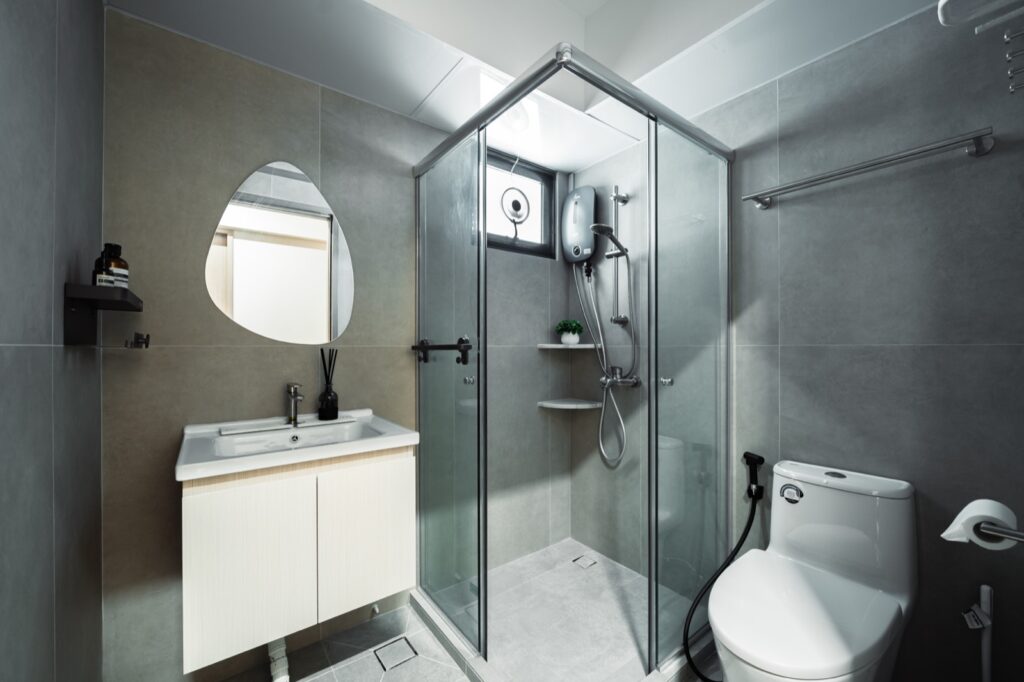 Tampines GreenOpal — HDB 4 Room interior design by Dots N Tots Singapore