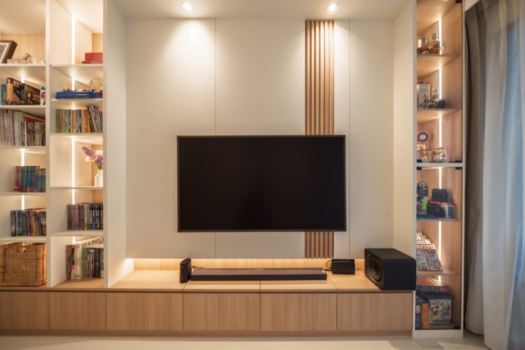 Treasure at Tampines — 4 bedder Condominium interior design by Dots N Tots Singapore