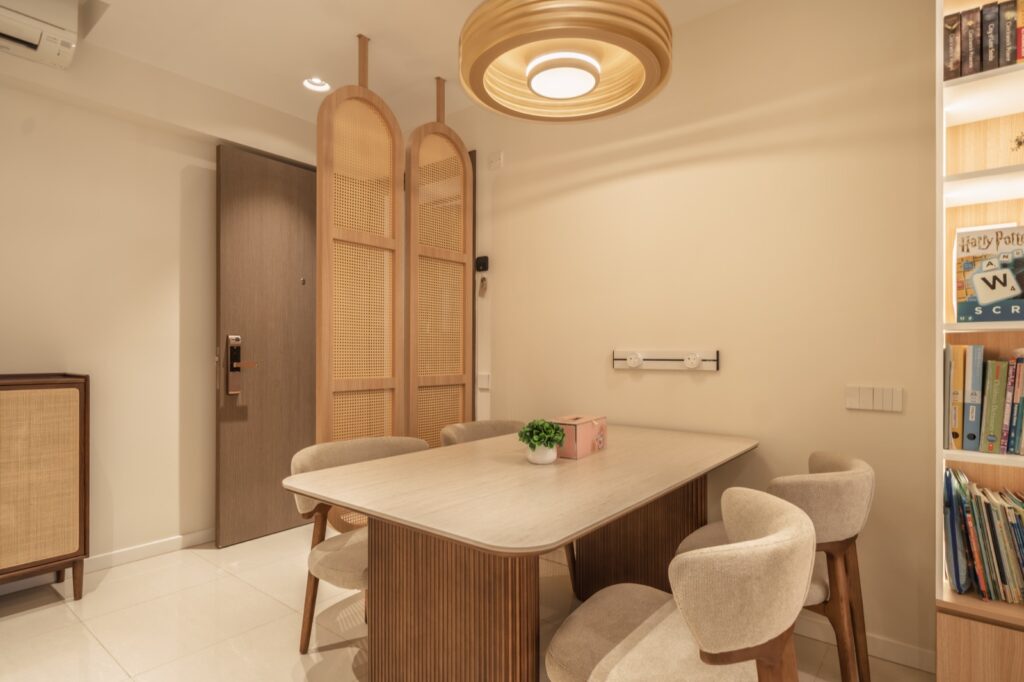Treasure at Tampines — 4 bedder Condominium interior design by Dots N Tots Singapore