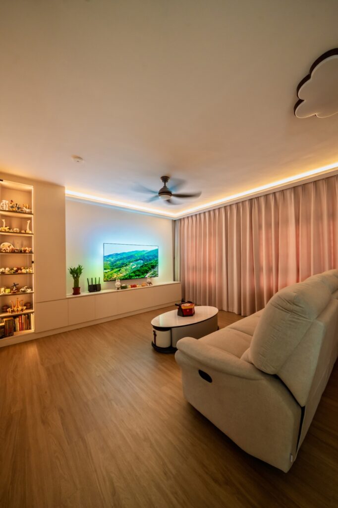 Parc Residences — 4 bedder Condominium interior design by Dots N Tots Singapore