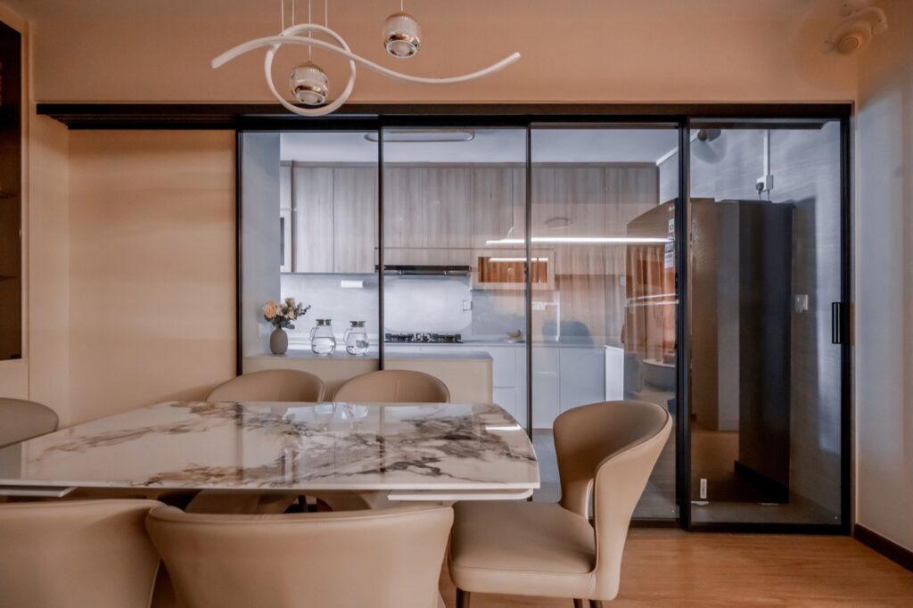 Parc Residences — 4 bedder Condominium interior design by Dots N Tots Singapore