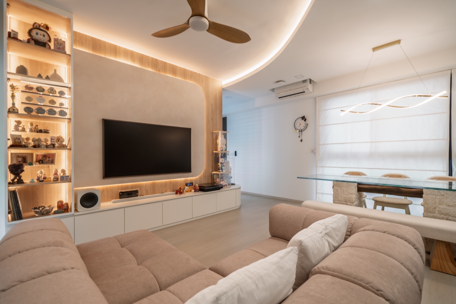 Lush Acre Condo, 3 Fernvale Close — interior design by Dots 'N' Tots