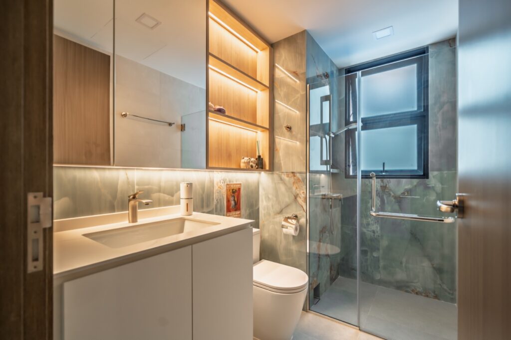 Lush Acre Condo — 3 Bedder Condominium interior design by Dots N Tots Singapore