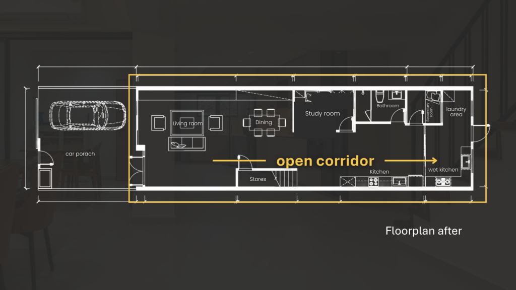 59 Wan Toh Ave floor plan after renovation