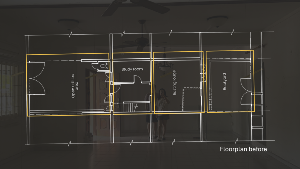 59 Wan Toh Ave floor plan before renovation